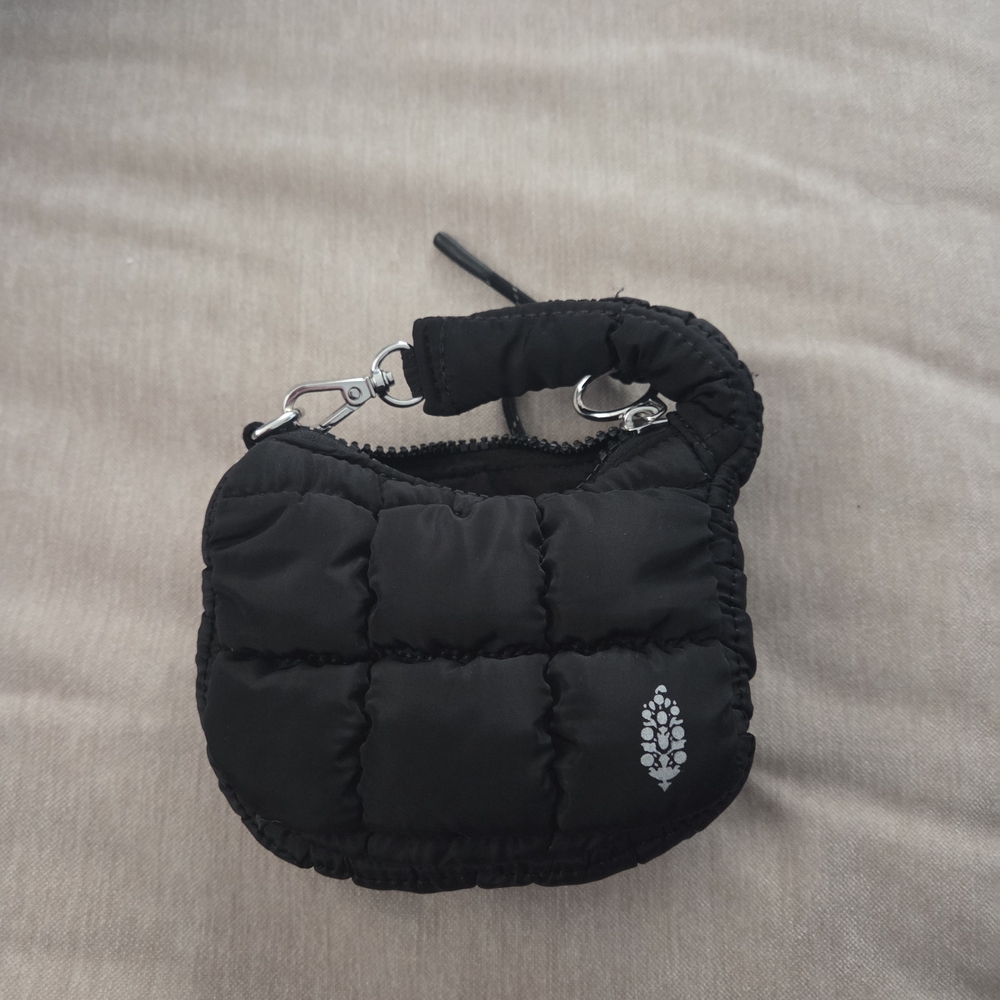FP Movement by Free People Black Quilted Mini Bag